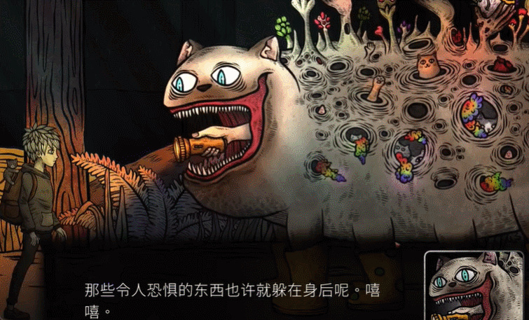 这款画面掉san的游戏用猫咪讲述了反战的深刻主题