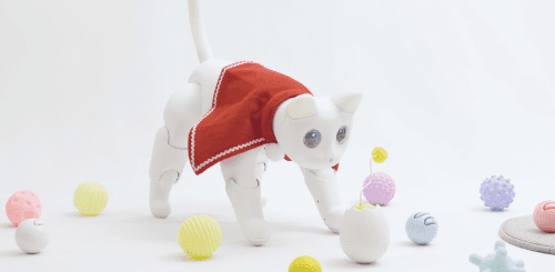 世界首款ai仿生机器猫,除了会卖萌,还可以用来学代码!