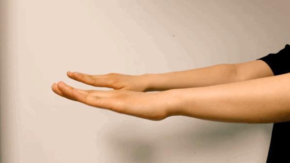 动作六脚跟着地,抬起一侧脚尖,重复脚尖点地动作,左右脚各10次,观察