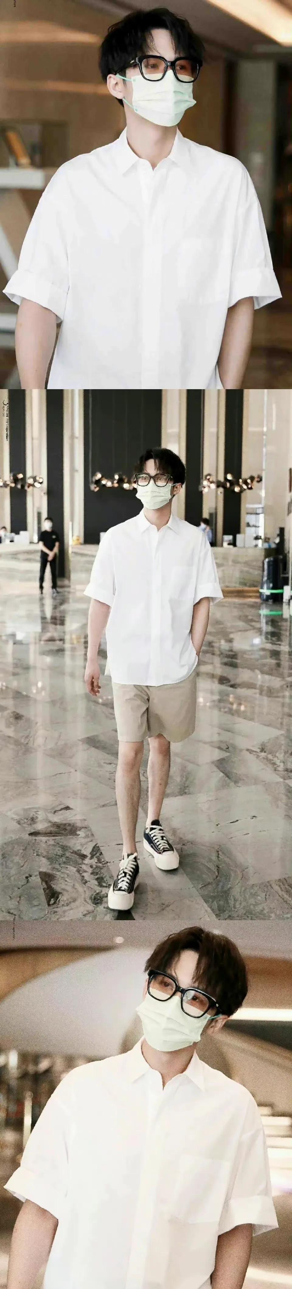 檀健次:唱《靠近》太撩了,做个mbti都能这么好玩,近期机场造型_腾讯