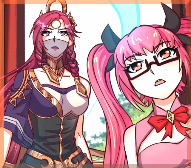 王者荣耀漫画:安琪拉也是西域人?砸庄周的场子就过分,还是伽罗可爱