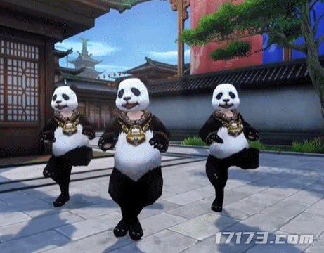 熊猫3D运镜图片