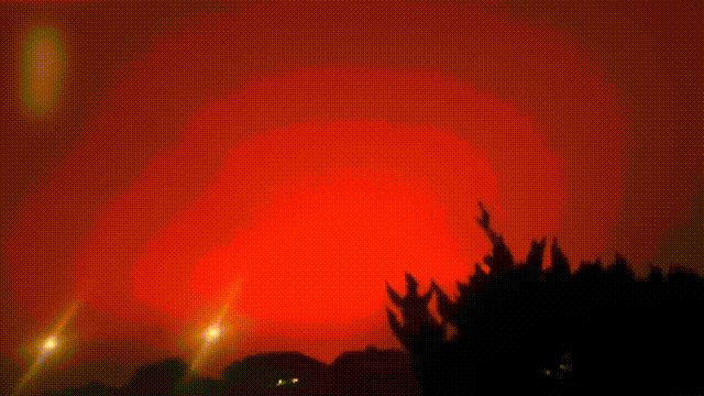 舟山福州惊现血红色天空专家是这样解释的
