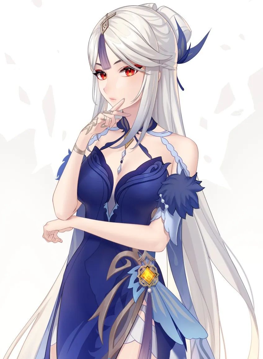 凝光礼服同人壁纸精选原神