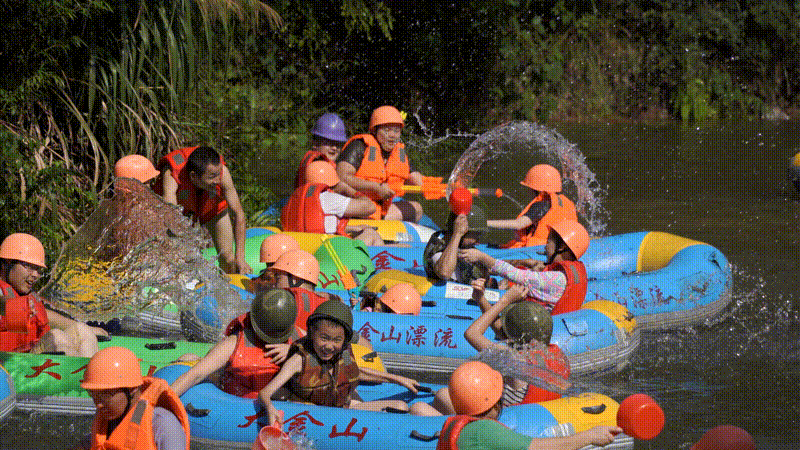 开漂!上犹大金山漂流今日正式开漂啦!最低69.9抢首漂门票!
