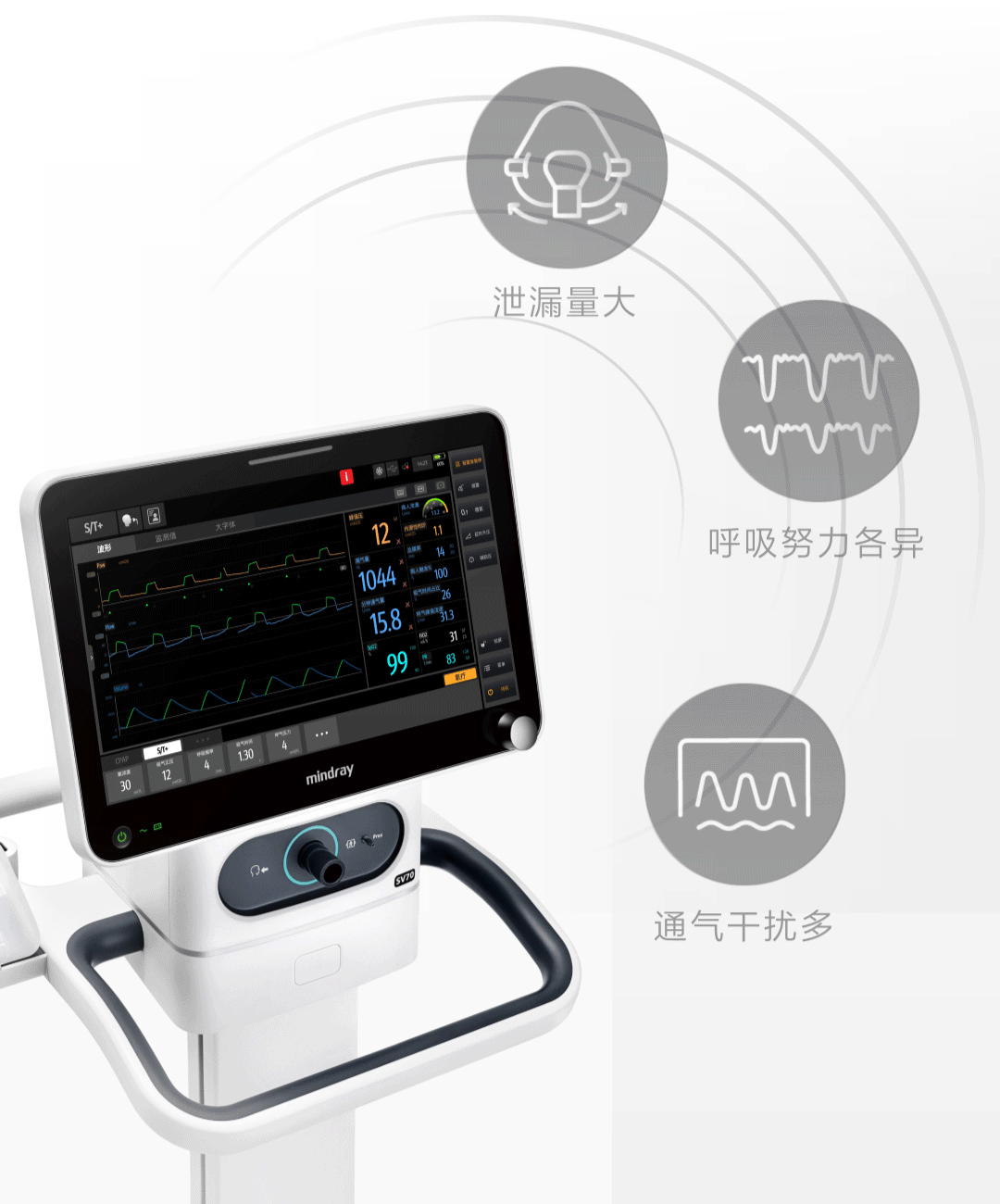 精准智能迈瑞医疗无创呼吸机新品全面上市
