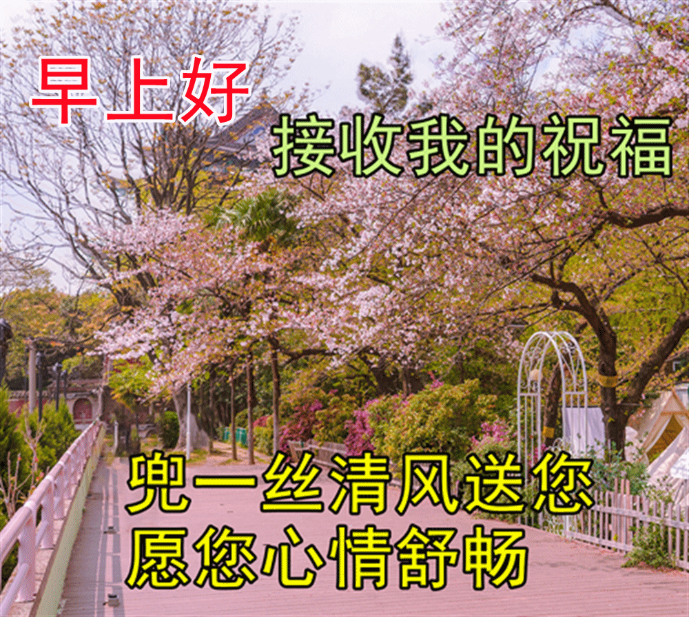 6张夏天唯美的创意风景早上好图片,非常有创意的早上好图片带字精选