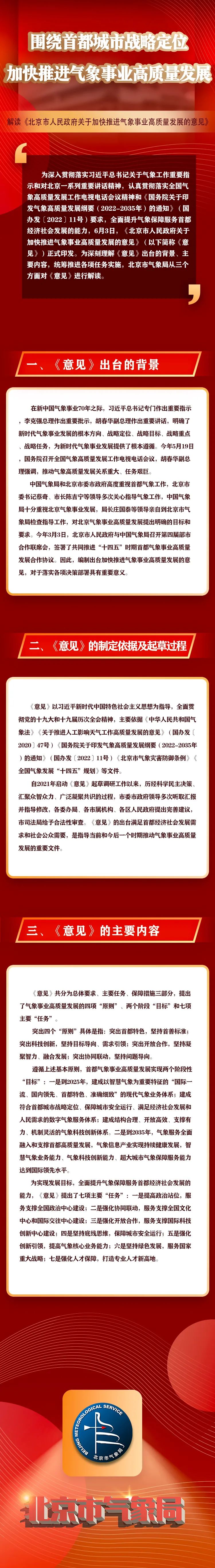 解读《北京市人民政府关于加快推进气象事业高质量发展的意见》武汉机场