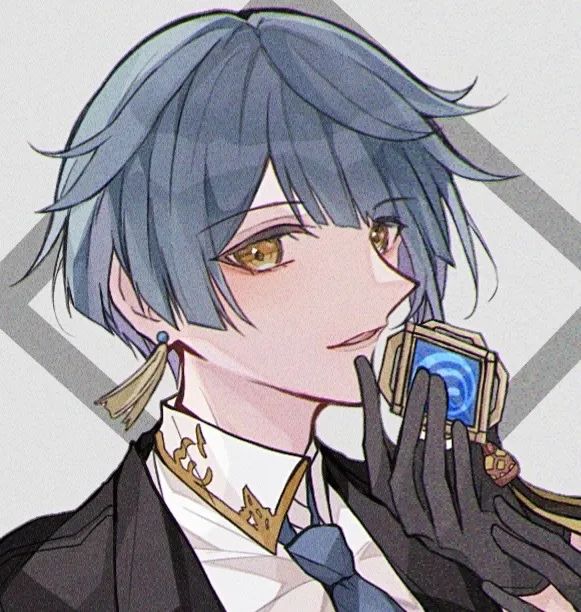 若你困于无风之地 我将为你奏响高天之歌|原神头像 原神同人系列