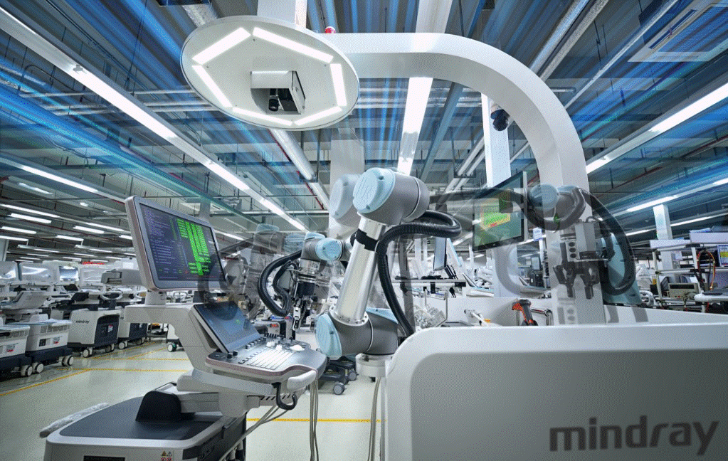 与项目部总经理尹伦涛说:"我们在医疗科技这个行业里并不是弯道超车