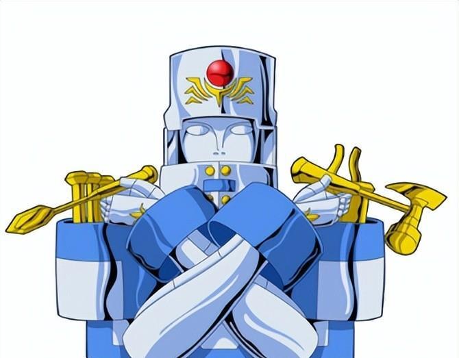 除了贵鬼,Ω中有两名雕具座圣斗士,是师徒关系,上述雕具座并没有圣衣