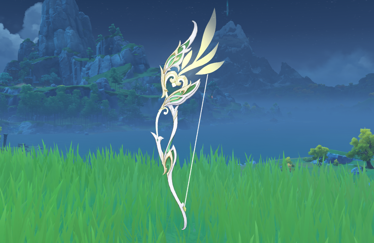 原神新五星弓,甘雨能喝汤吗?看到副词条流口水,看到技能摇摇头