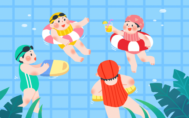 游泳馆内男孩被卡在这个位置千万留意