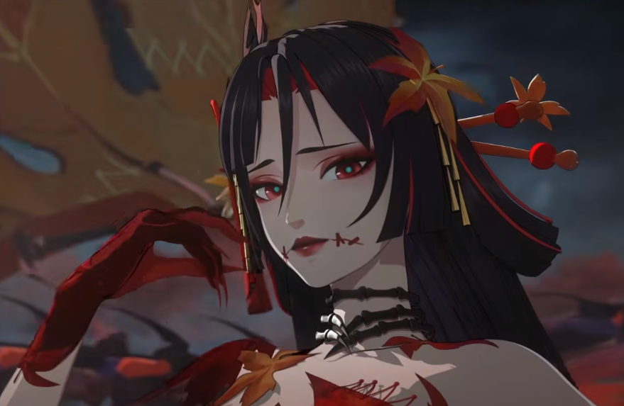 阴阳师sp红叶技能详解强力减伤配闪电链技能被间接伤害式神完克