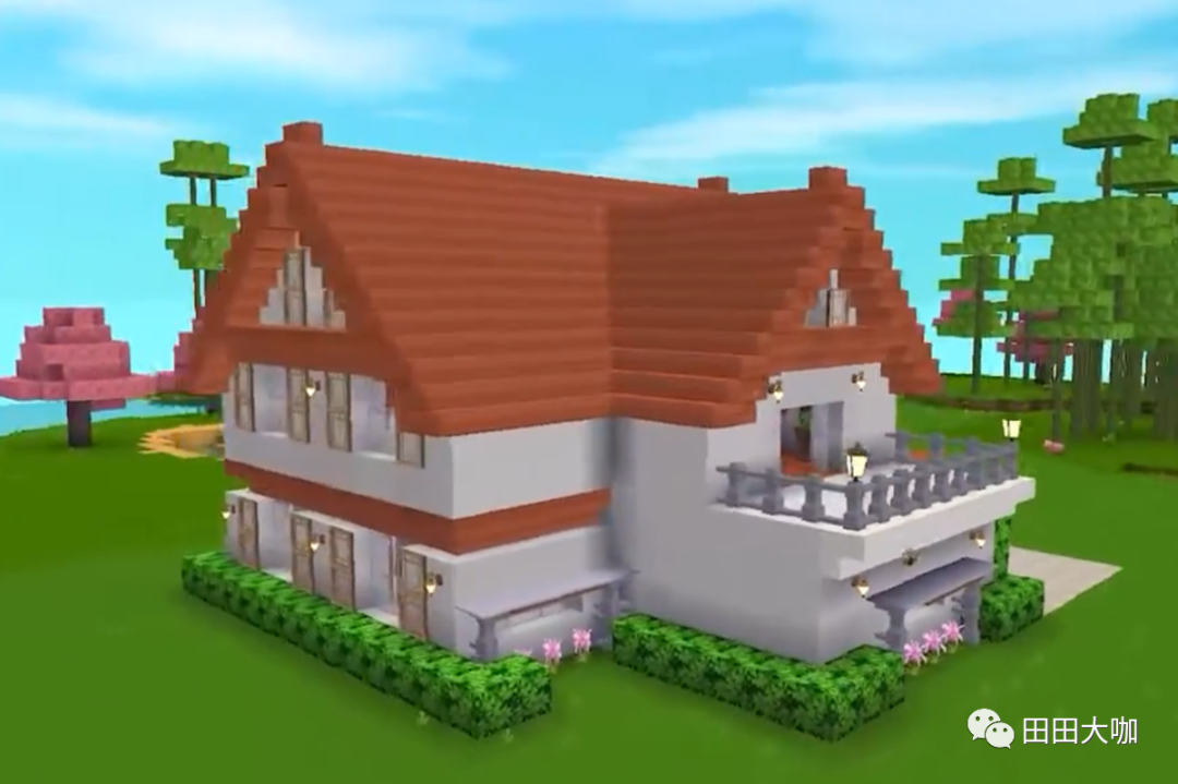 迷你世界如何搭建田园风格的别墅大神掌握几点轻松搭建出来