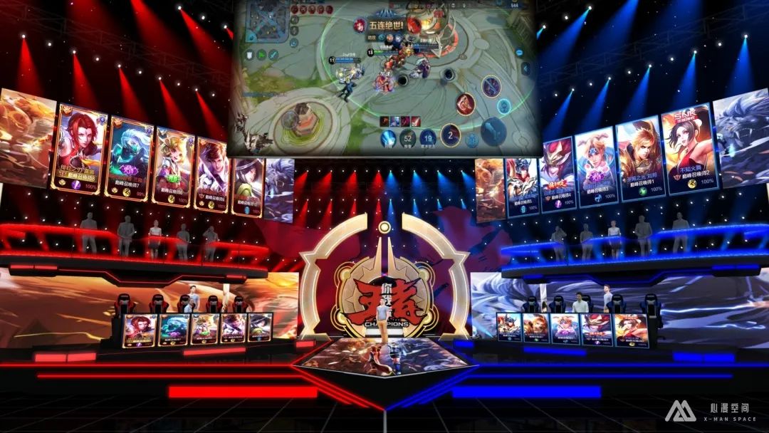 战至巅峰掀起新风暴超燃比赛舞台再现真实电竞氛围