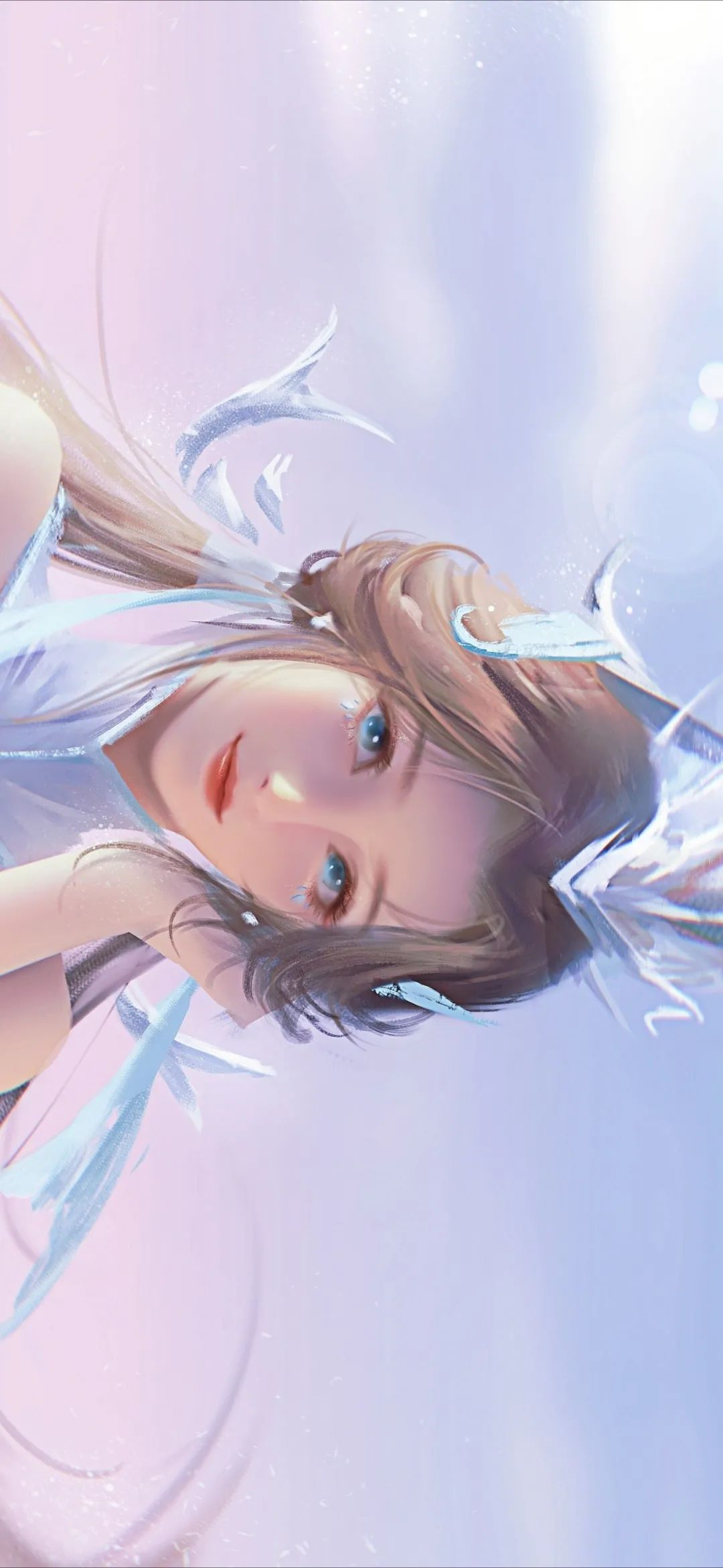 大乔(白鹤梁神女)同人壁纸:升沉世事何须多问?——王者荣耀