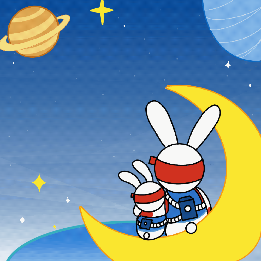 您的好友中国太空兔官方表情包已上线