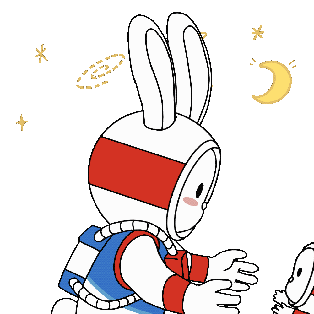 您的好友"中国太空兔"官方表情包已上线～_腾讯新闻