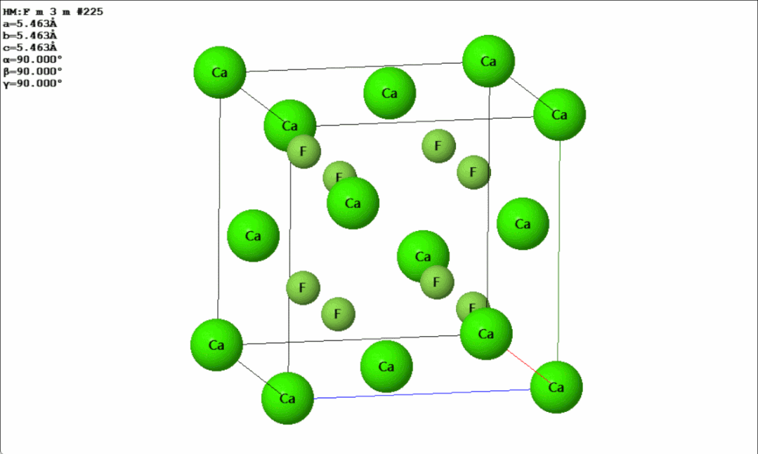 萤石,又称氟石,主要成分是氟化钙(caf60).