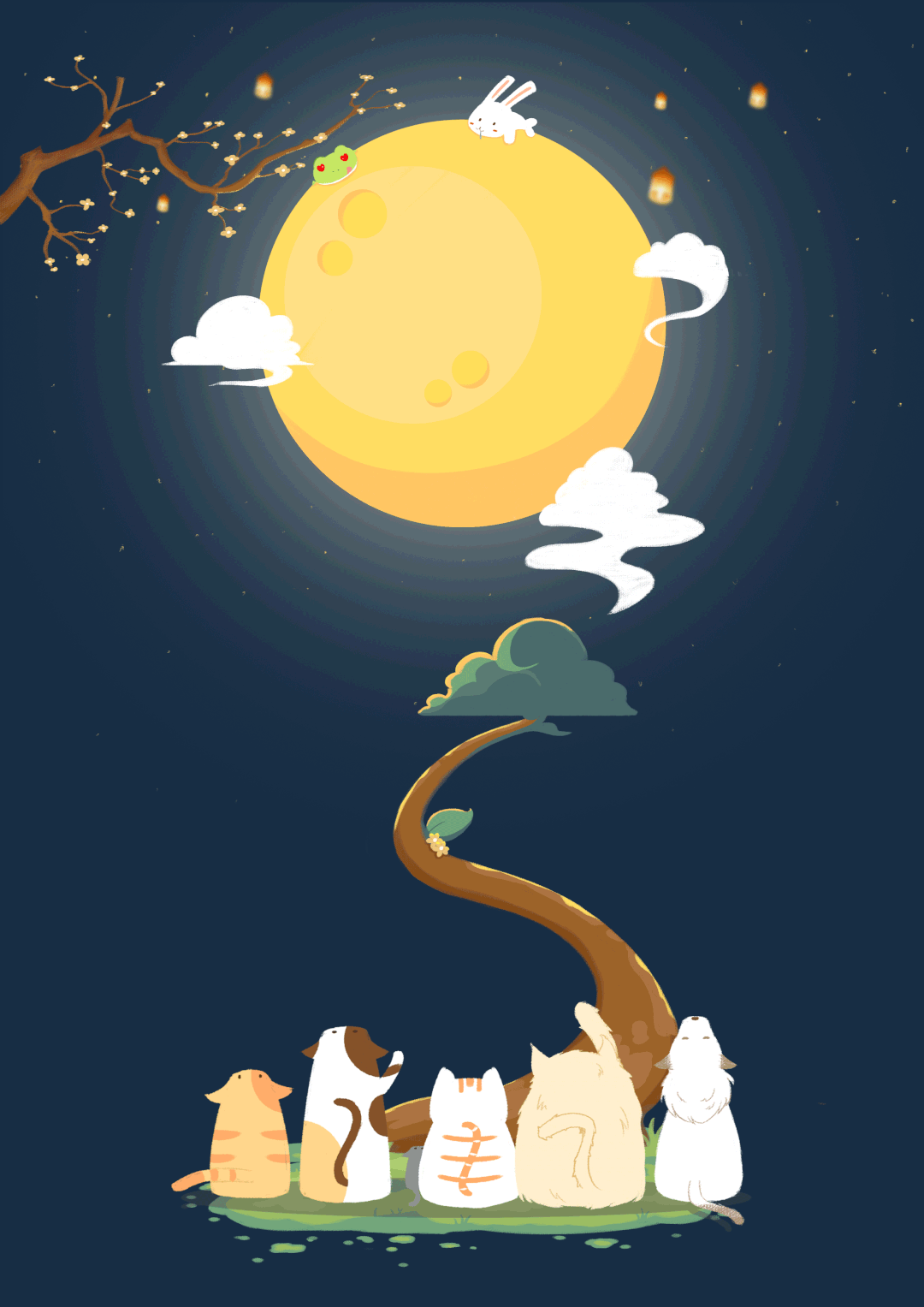 今年中秋节,你可能会欣赏到彩云追月!