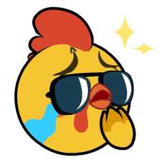 【惊喜放送】光子鸡表情包——鸡哥大头篇帅酷登场!