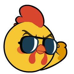 【惊喜放送】光子鸡表情包——鸡哥大头篇帅酷登场!_腾讯新闻