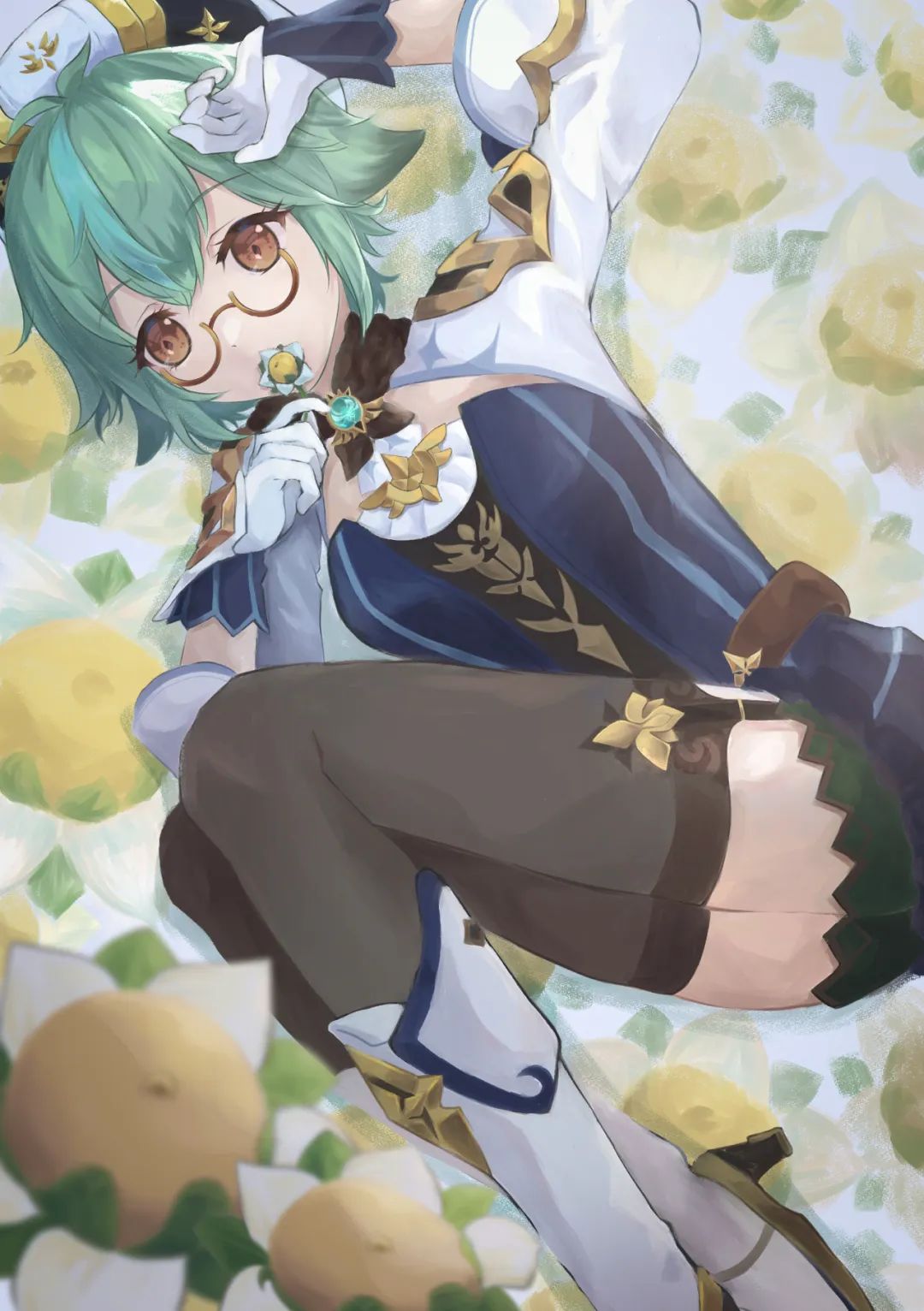 砂糖(同人壁纸)精选:吊带袜真不错!——原神(二)