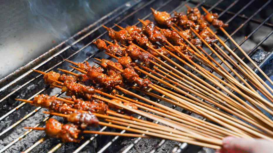 免费吃正宗成都风味烤牛肉串,北海这家店福利大放送!