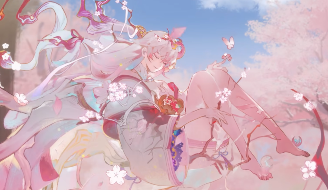 阴阳师新ssr季pv公开粉红色的萌系少女玩家新老婆真的太美了