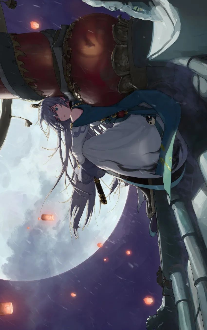 水墨符华(同人壁纸)精选:看来你很清闲,今天扎过马步了吗?——崩坏3