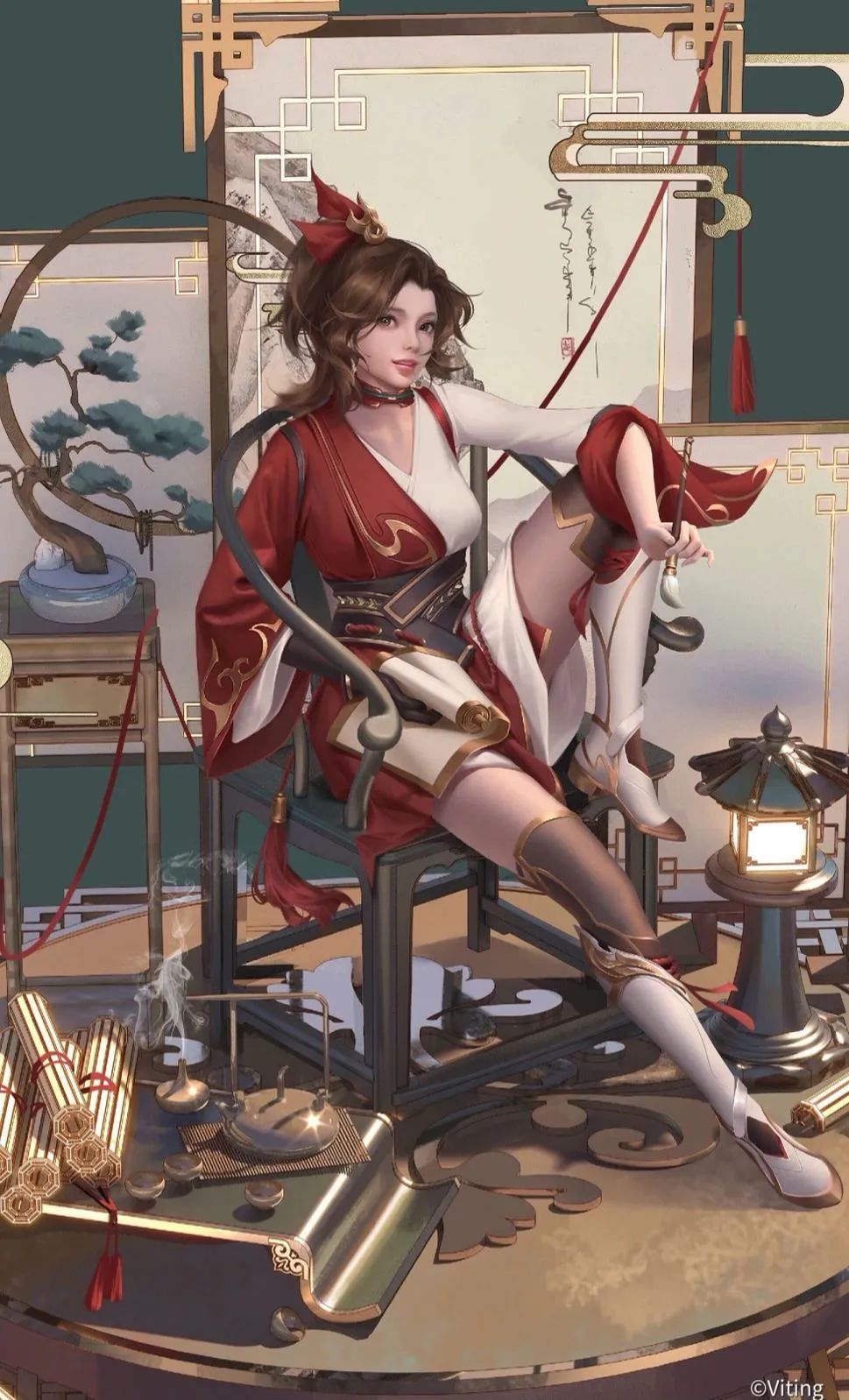 云缨燎原之心同人壁纸精选吾乃百兵之王王者荣耀