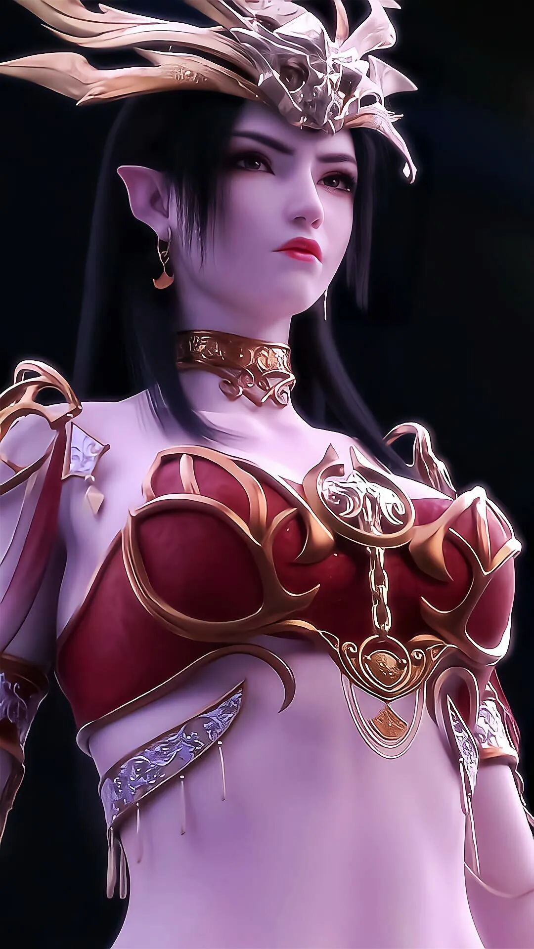 国漫女神:美杜莎女生,挡我者死