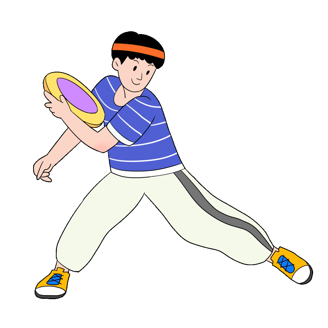 让快乐起飞本台网友体验潮玩飞盘