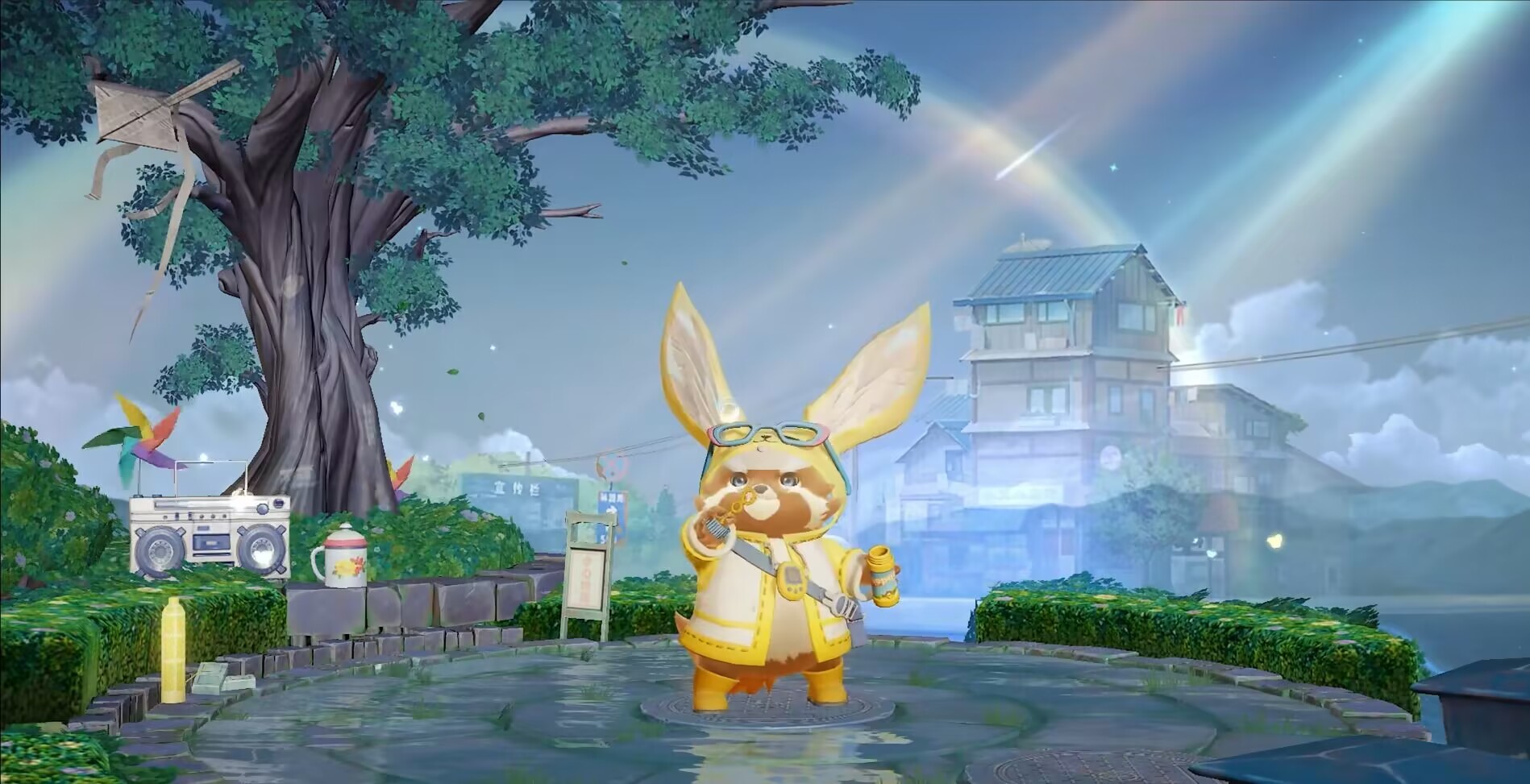 新的赛年年费皮肤即将上线梦奇顽趣来啦萌萌哒的可爱造型