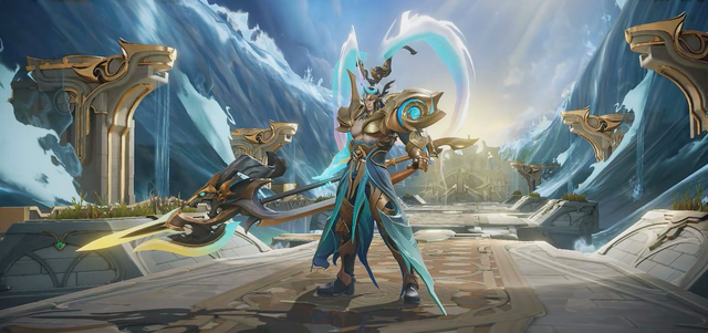 王者荣耀吕布fmvp皮肤特效曝光化身无敌海神元旦上架