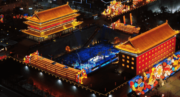 有一种年味儿叫长安灯火