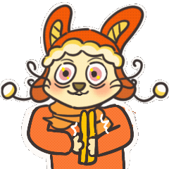 阿喵plus玉兔,直新闻拜年专用表情包上线!_腾讯新闻