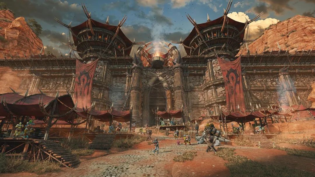 魔兽世界超精美画作:奥格瑞玛