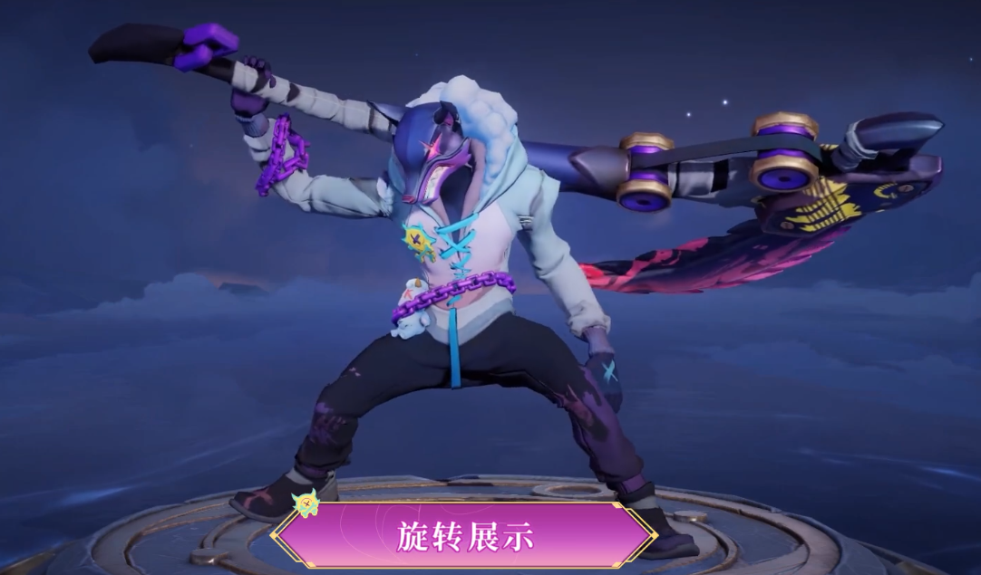 王者荣耀白起新皮肤即将上线化身午夜乐园追猎者探案