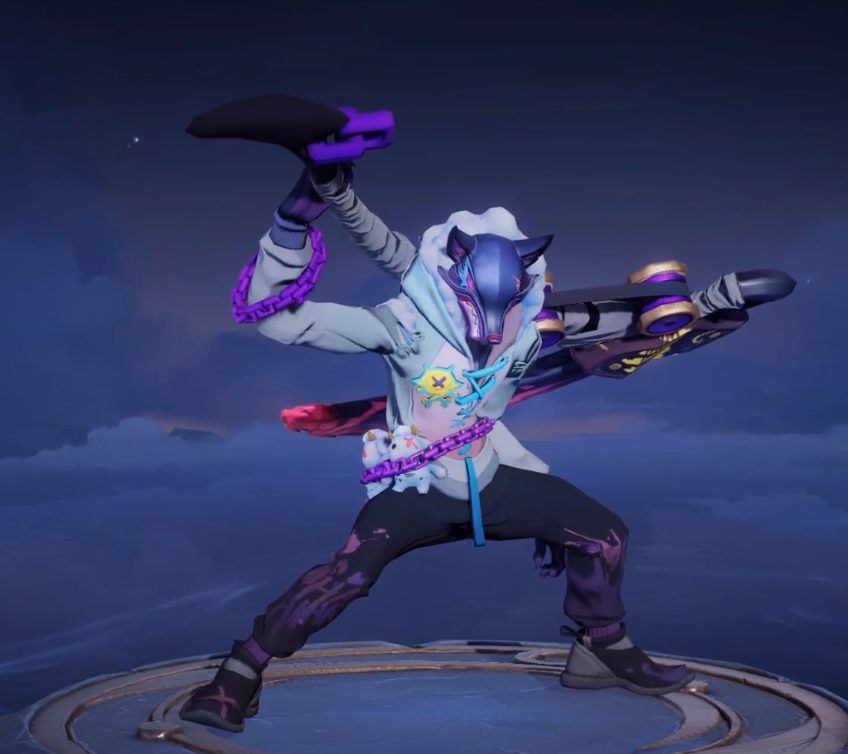 王者荣耀白起新皮肤即将上线化身午夜乐园追猎者探案