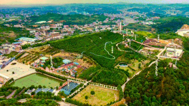 线路1:佘田桥佘湖山—堡面前大云山邵东市北塔生态园—李子塘村北塔区