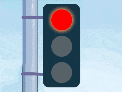 注意闯黄灯既危险又违法出事故要负全责