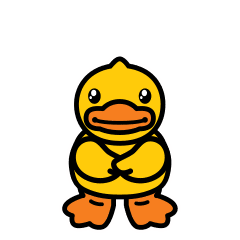 小黄鸭鸭表情包图片