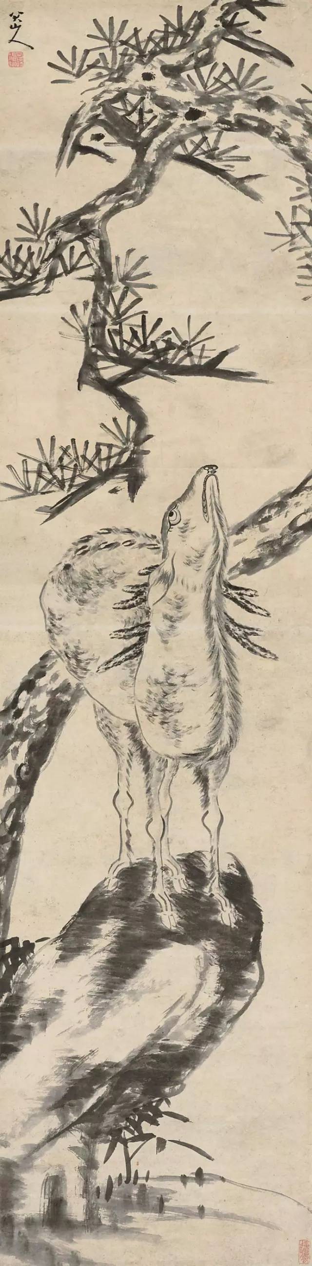 朱耷|八大山人字画全集，大饱眼福！