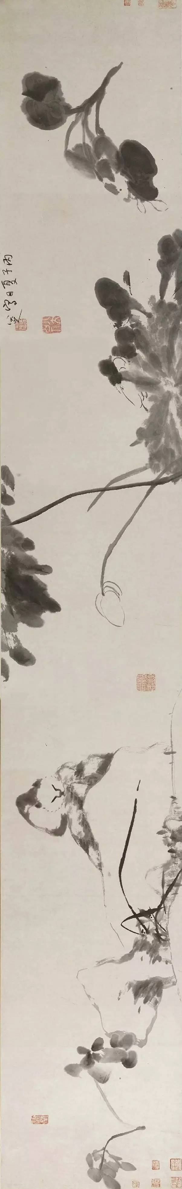 朱耷|八大山人字画全集，大饱眼福！