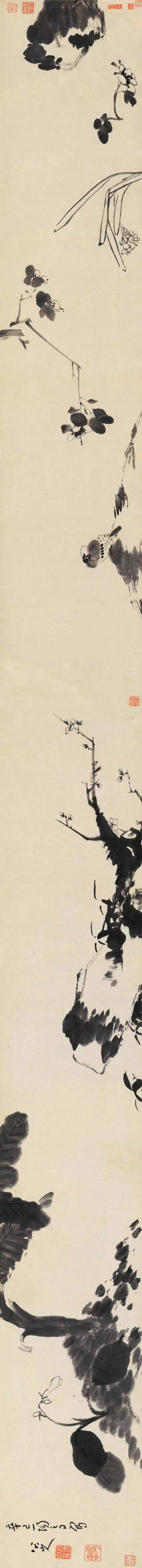 朱耷|八大山人字画全集，大饱眼福！