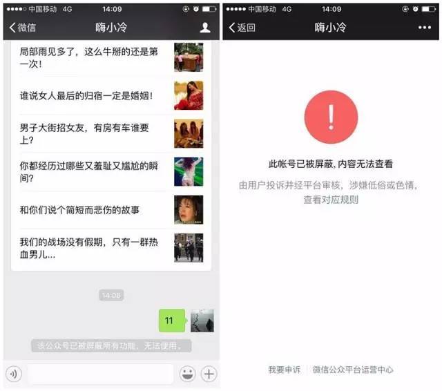 微信封了腾讯辣眼睛公众号,黎贝卡5分钟卖100