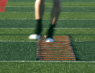 绳梯敏捷梯训练方法动图版