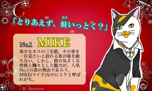 全部指名一遍 日本猫咪男公关漫画走红网络